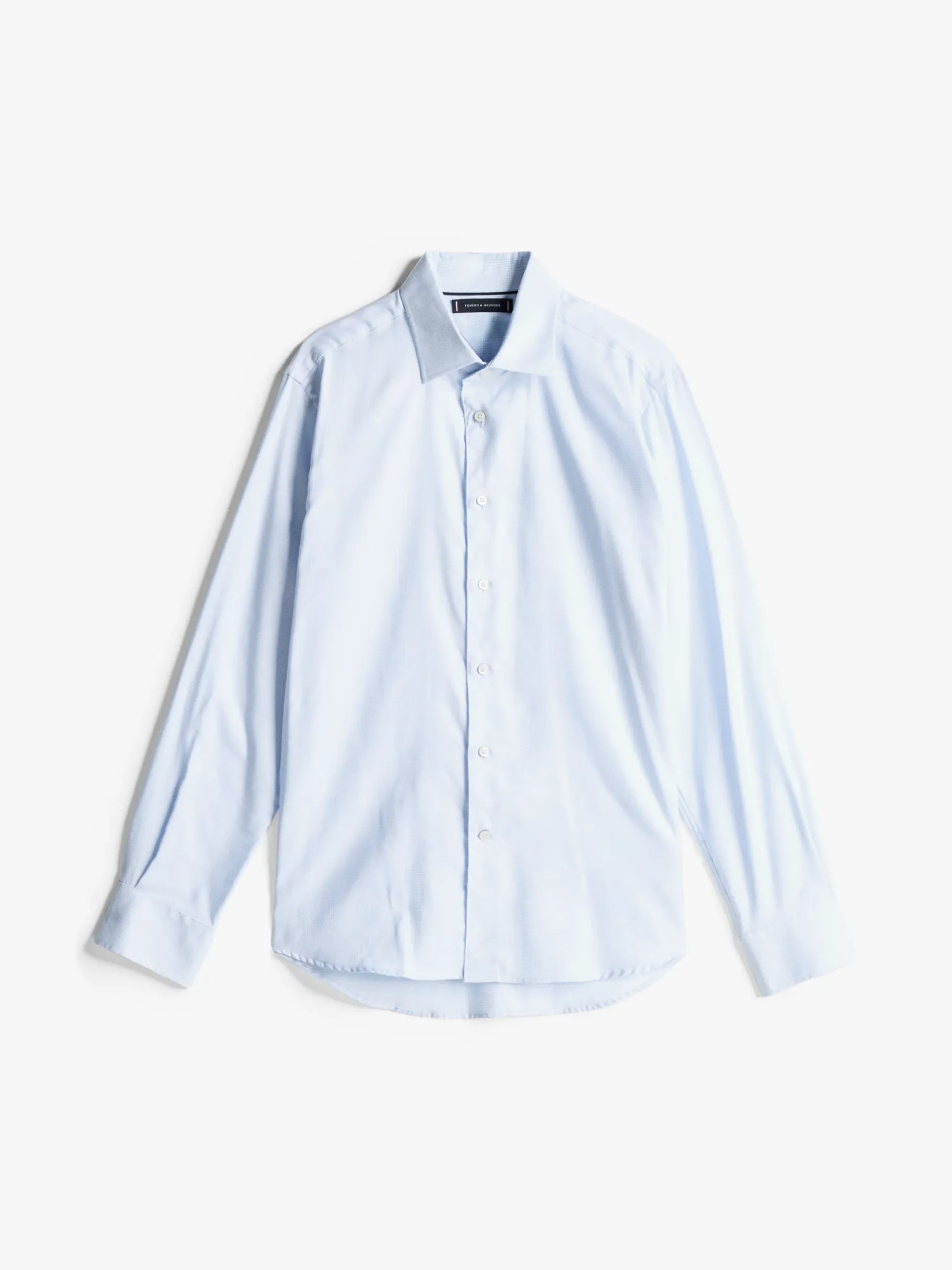 Tommy Hilfiger Smart Casual TH Flex Regular Fit Shirt VESSEL BLUE / OPTIC WHITE Shop