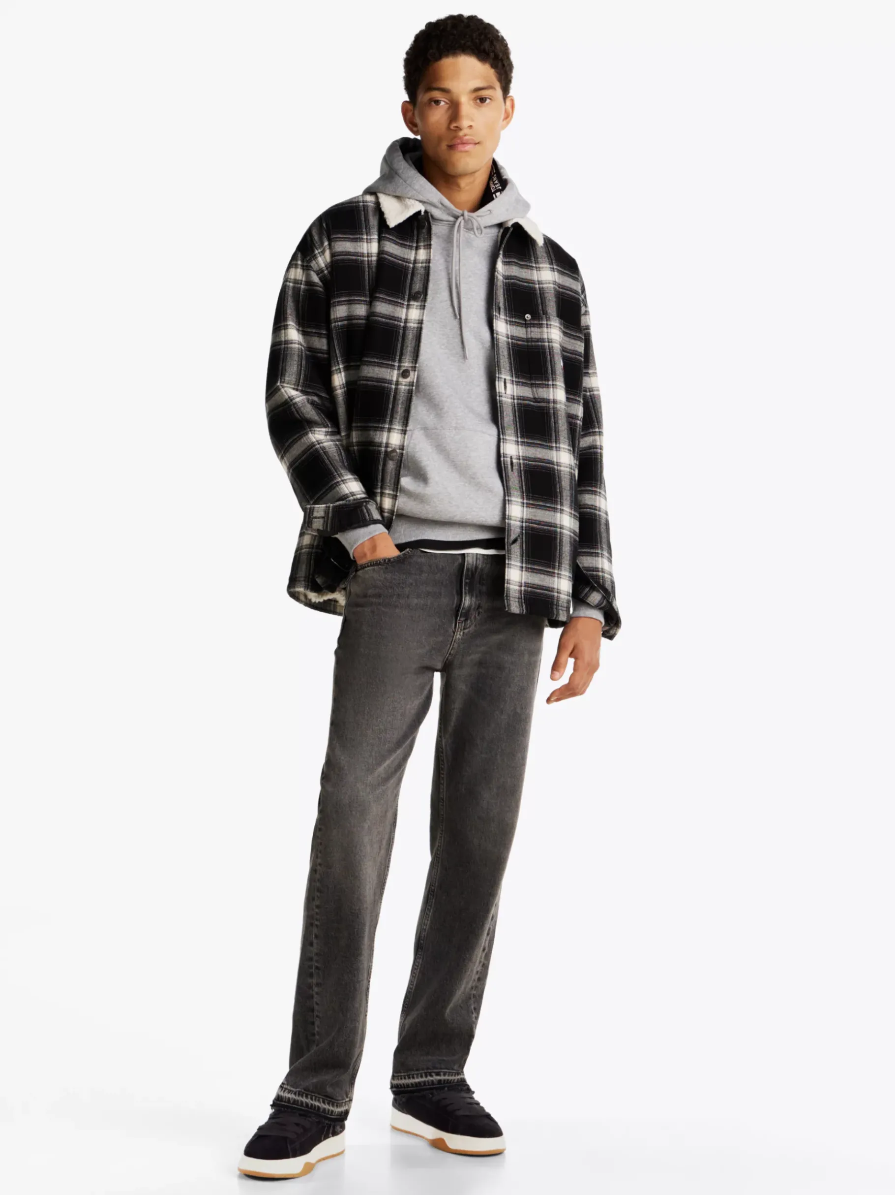 Tommy Hilfiger Sneaker aus Wildleder mit Struktur-Detail BLACK Best