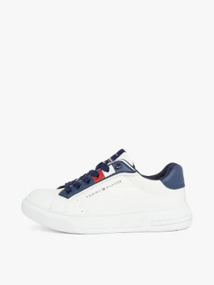 Tommy Hilfiger Sneaker im Color Block-Design OFF WHITE/BLUE Best Sale