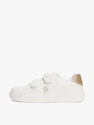 Tommy Hilfiger Sneaker mit Klettverschluss OFF WHITE/GOLD Cheap