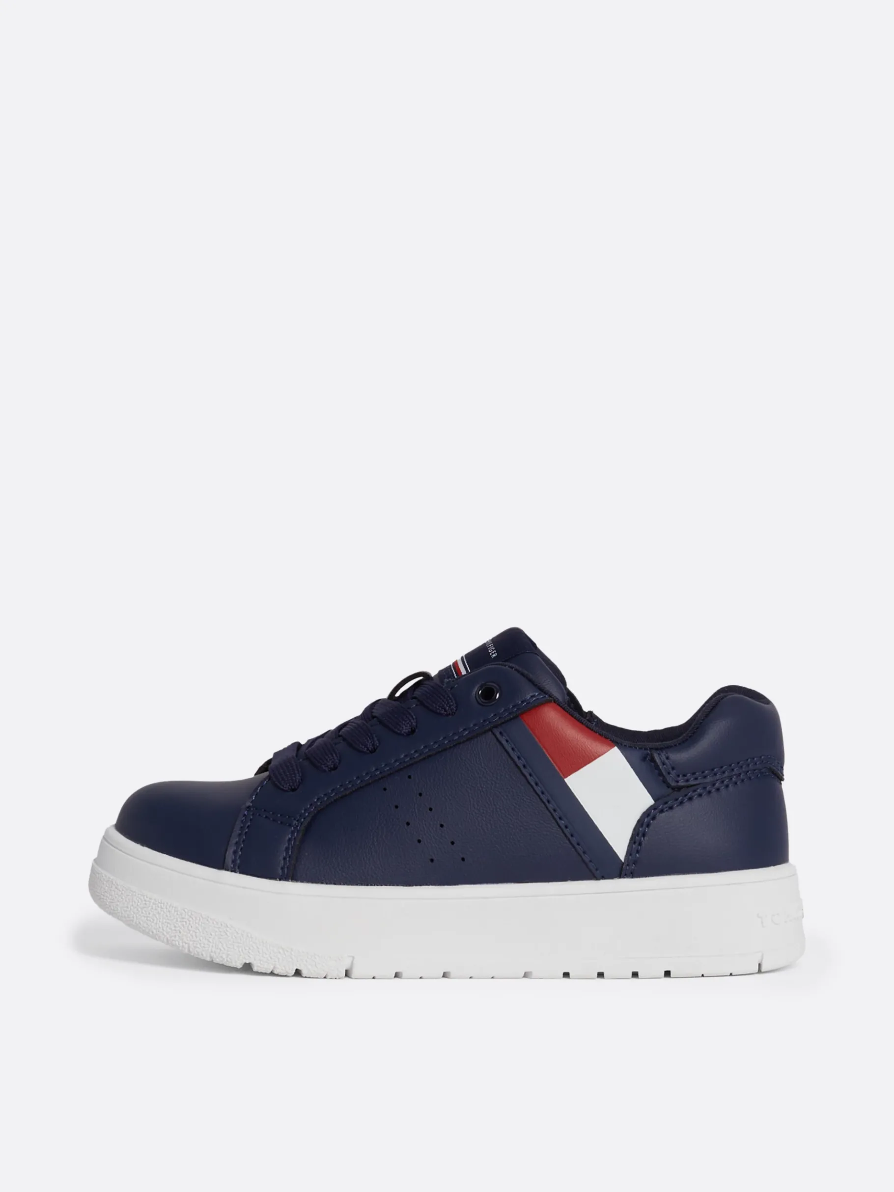 Tommy Hilfiger Sneaker mit klobiger Sohle und Flag BLUE Fashion