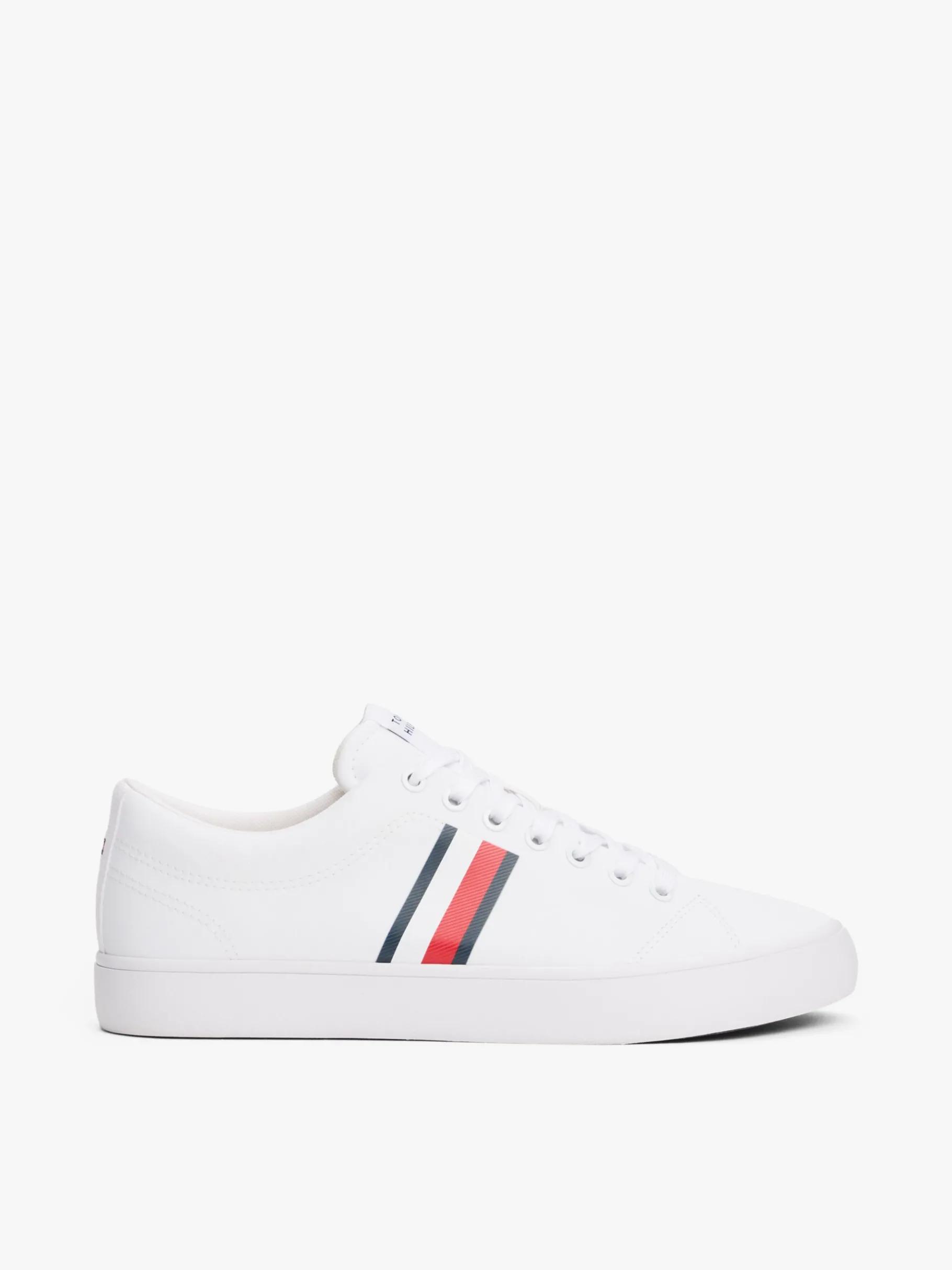 Tommy Hilfiger Sneaker mit Logo-Tape WHITE Discount