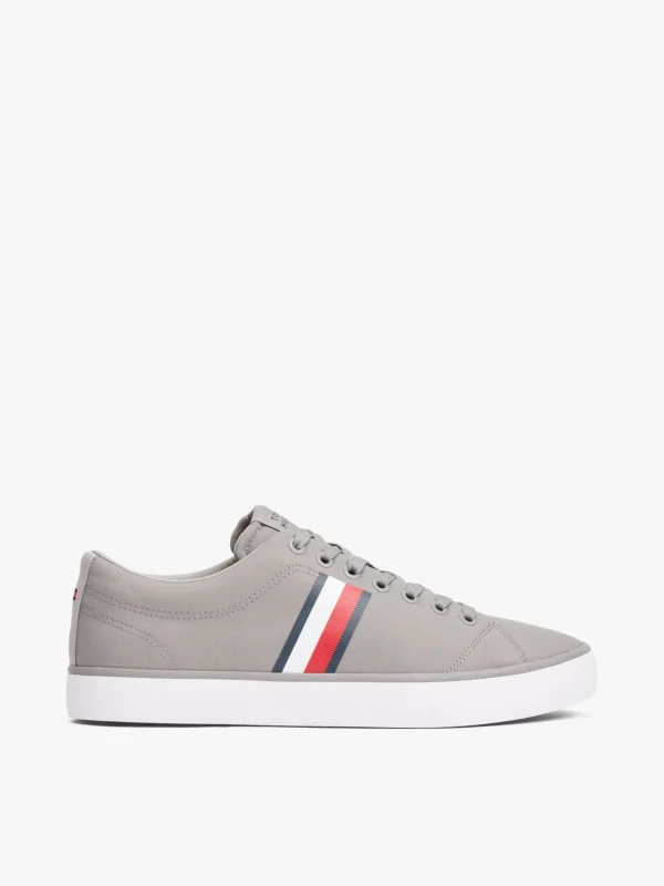 Tommy Hilfiger Sneaker mit Logo-Tape UNIVERSAL GREY Clearance
