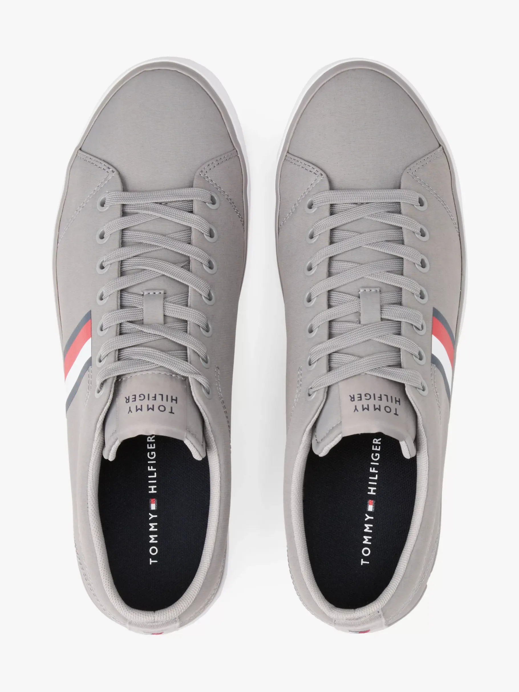 Tommy Hilfiger Sneaker mit Logo-Tape UNIVERSAL GREY Clearance