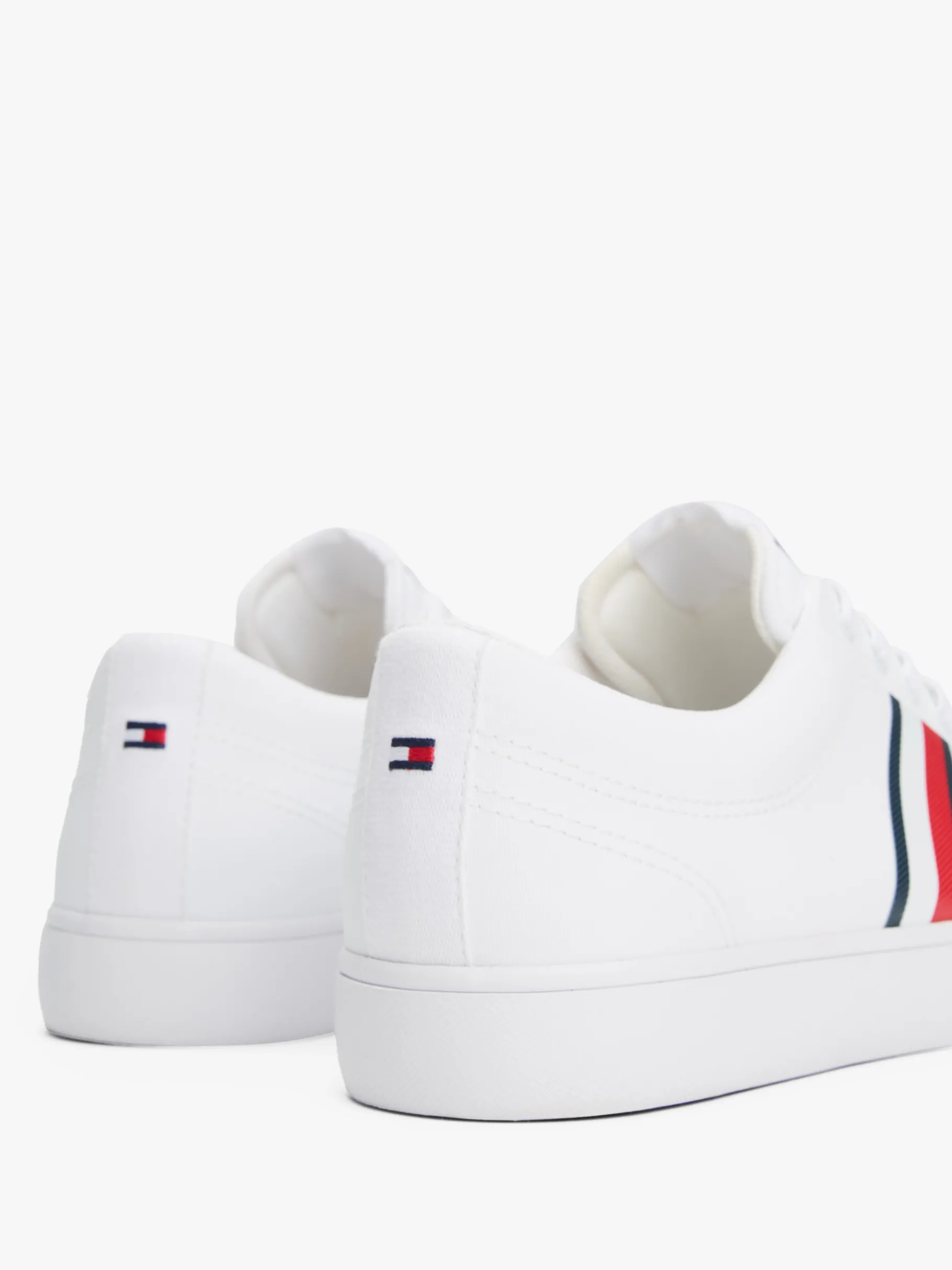 Tommy Hilfiger Sneaker mit Logo-Tape WHITE Discount