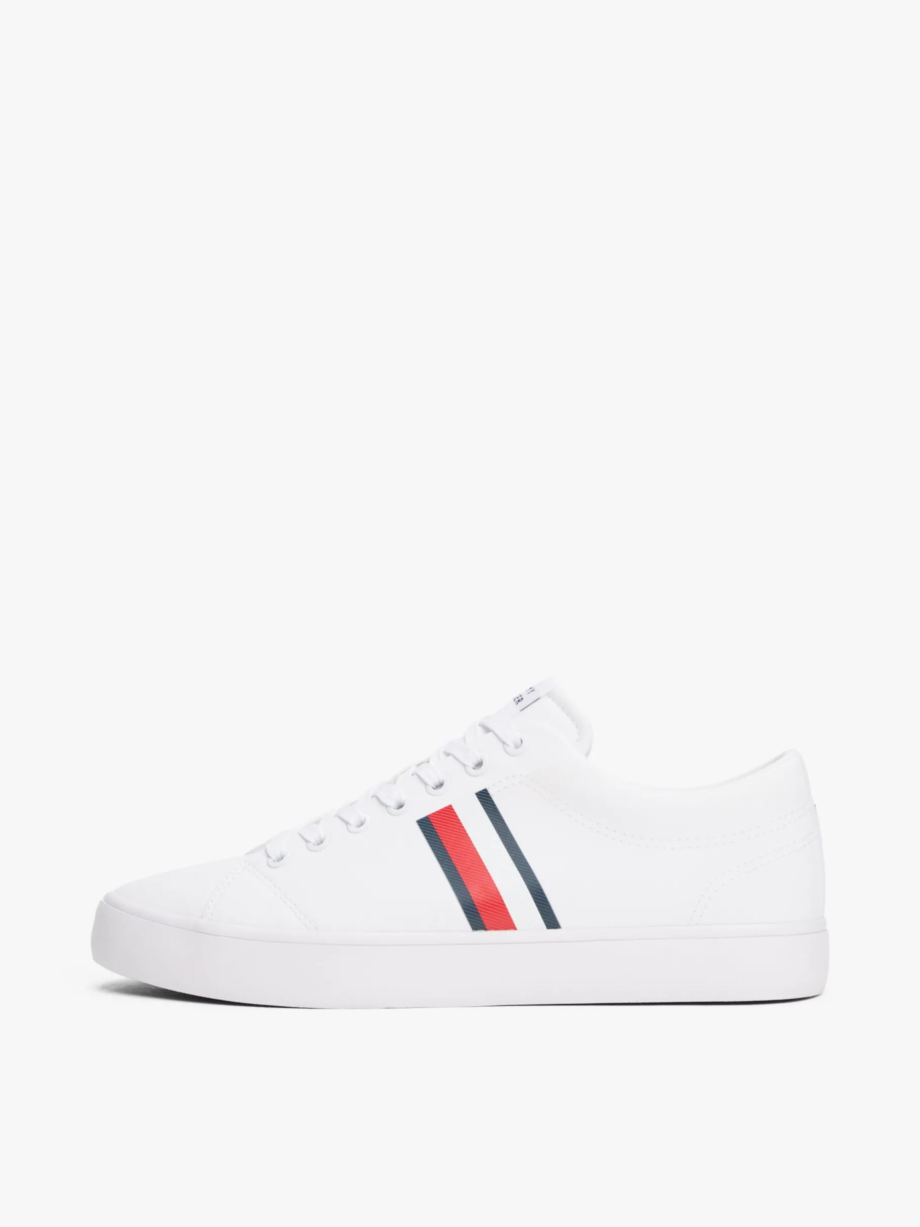 Tommy Hilfiger Sneaker mit Logo-Tape WHITE Discount