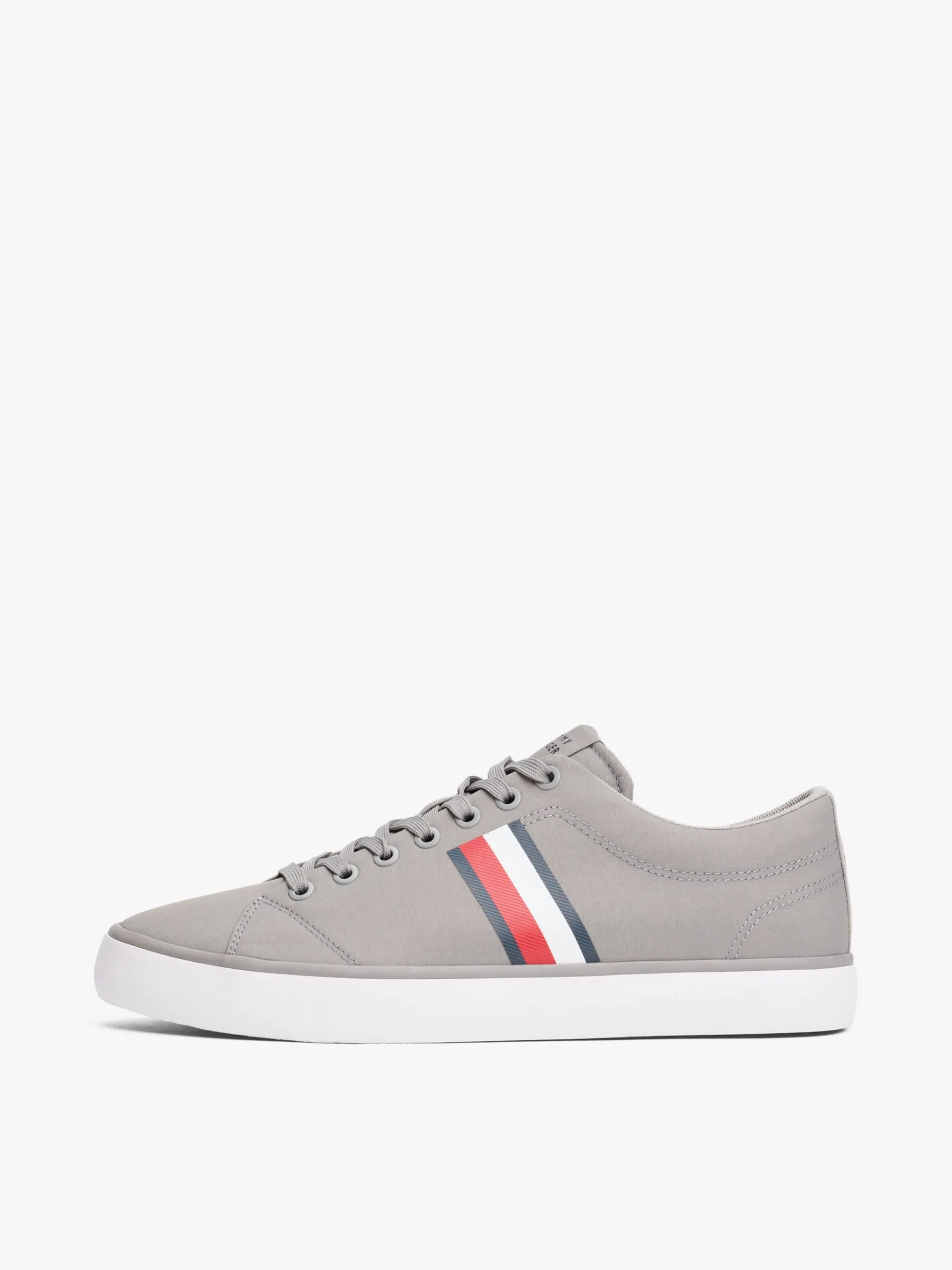 Tommy Hilfiger Sneaker mit Logo-Tape UNIVERSAL GREY Clearance