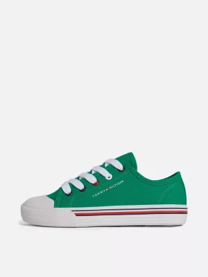 Tommy Hilfiger Sneaker mit Zwischensohle in Tommy-Farben EMERALD GREEN Cheap