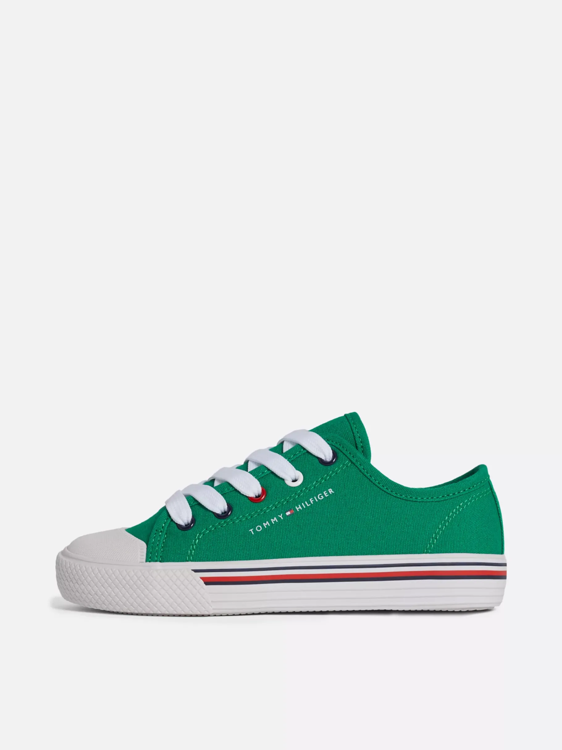 Tommy Hilfiger Sneaker mit Zwischensohle in Tommy-Farben EMERALD GREEN Cheap