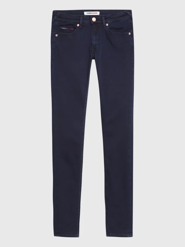 Tommy Hilfiger Sophie Skinny Fit Jeans mit niedrigem Bund AVENUE DARK BLUE STRETCH Best Sale