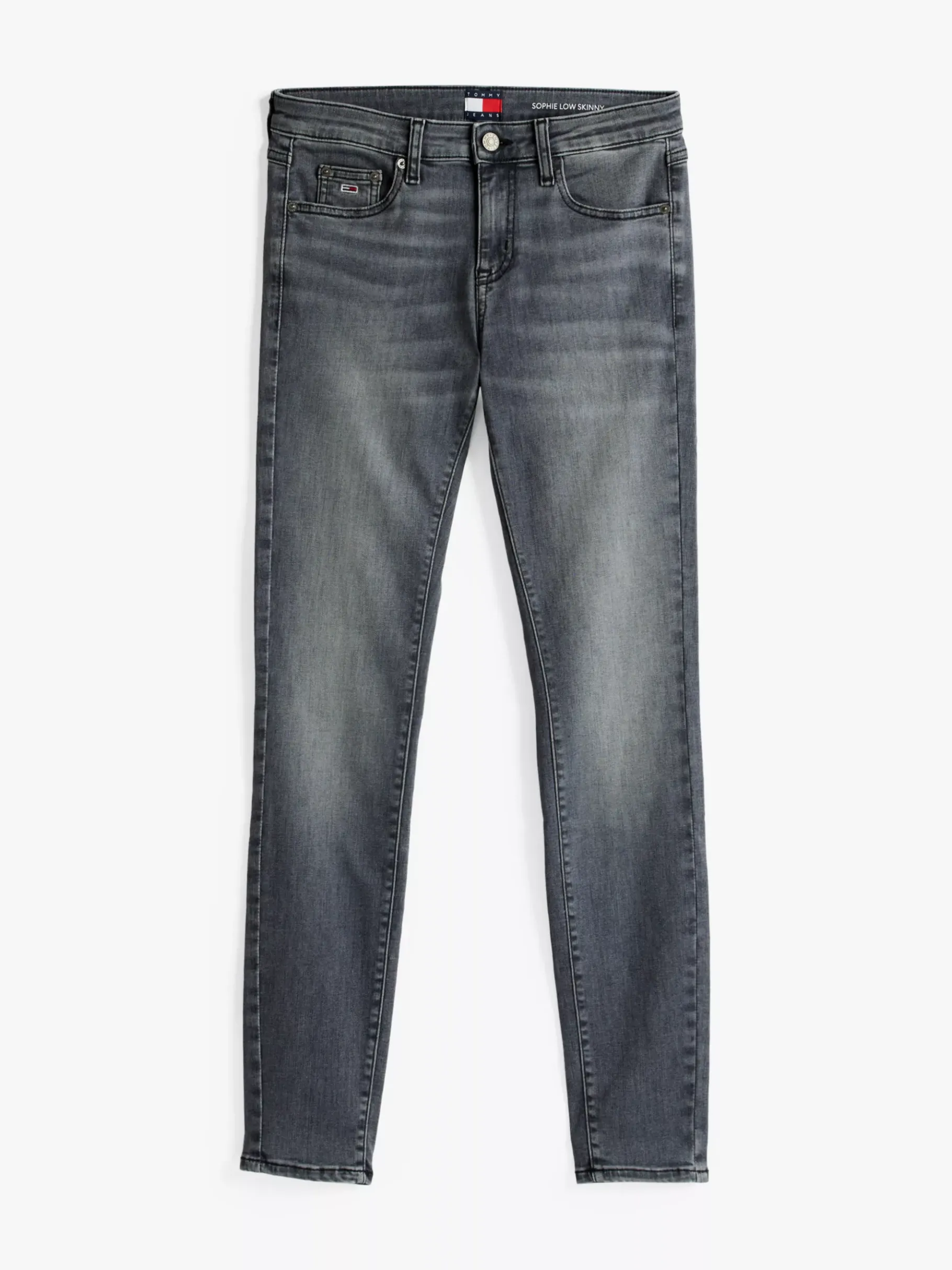 Tommy Hilfiger Sophie Skinny Jeans mit niedrigem Bund DENIM BLACK Clearance
