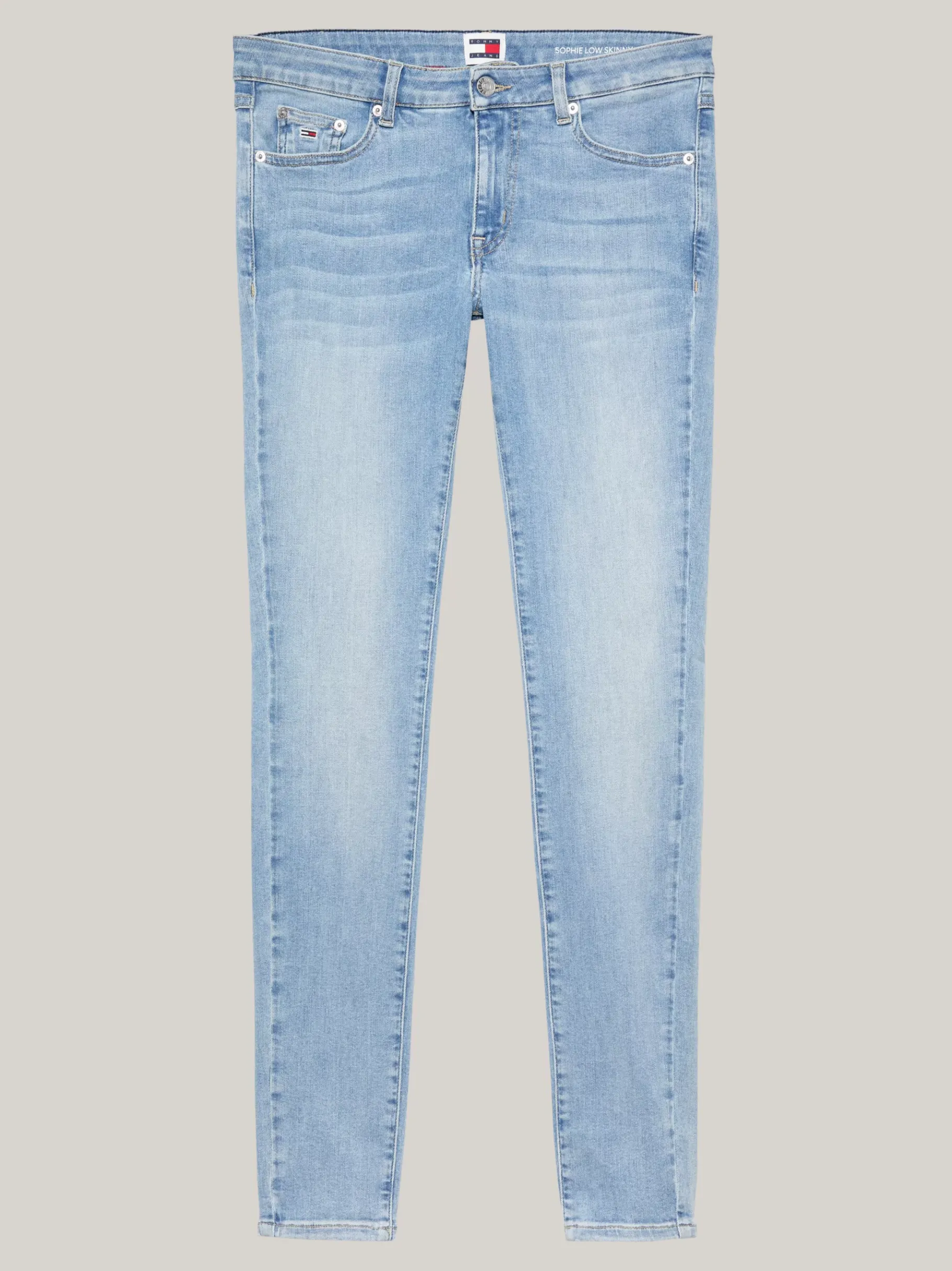 Tommy Hilfiger Sophie Skinny Jeans mit niedrigem Bund DENIM LIGHT Outlet