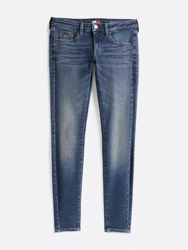 Tommy Hilfiger Sophie Skinny Jeans mit niedrigem Bund DENIM DARK Flash Sale