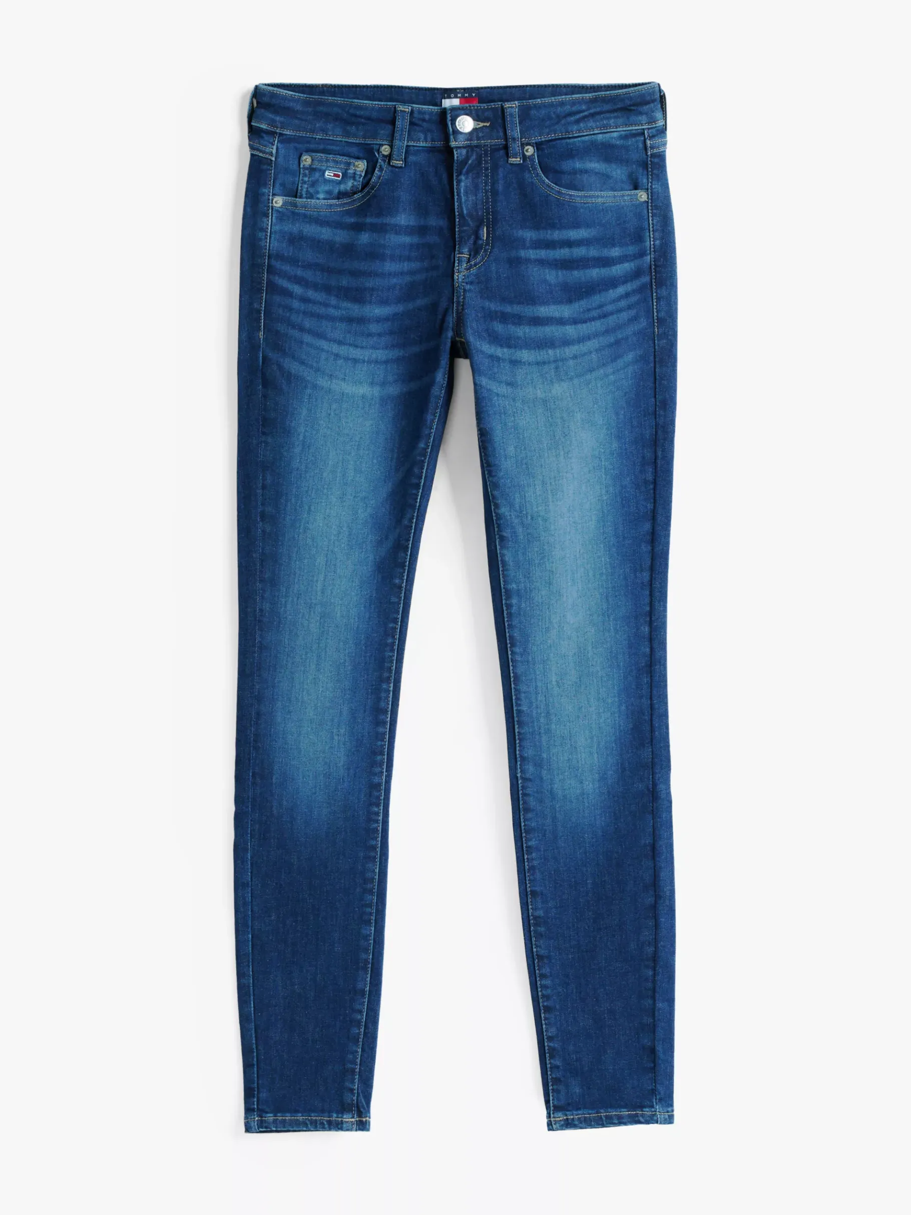 Tommy Hilfiger Sophie Skinny Jeans mit niedrigem Bund DENIM DARK Hot