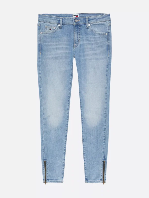 Tommy Hilfiger Sophie Skinny Jeans mit Reißverschlüssen DENIM LIGHT New