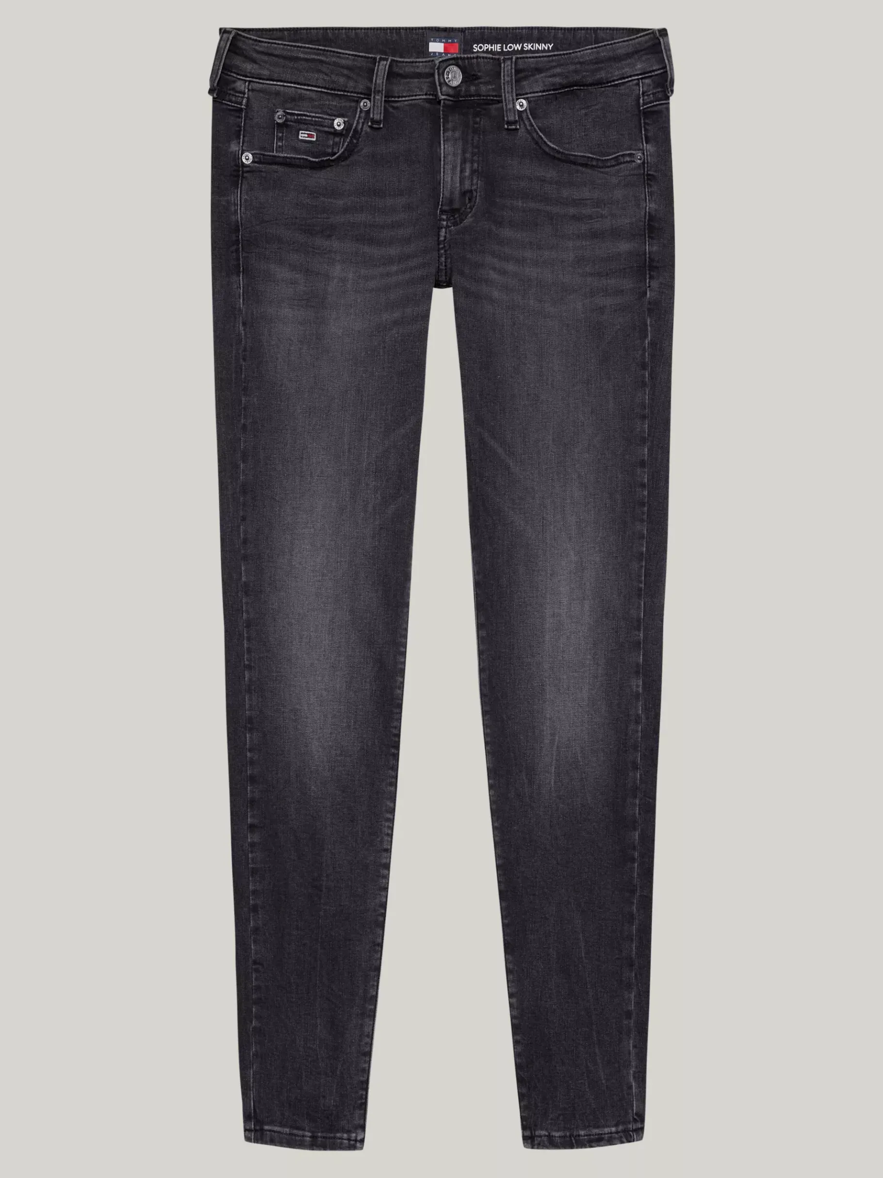 Tommy Hilfiger Sophie Skinny schwarze Jeans mit Fade-Effekt DENIM BLACK Clearance