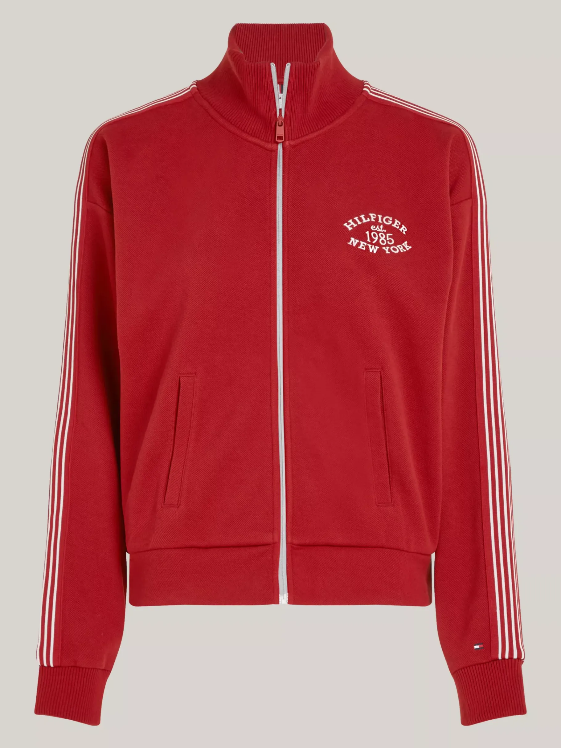 Tommy Hilfiger Sport College-Trainingsjacke DARK MAGMA Shop