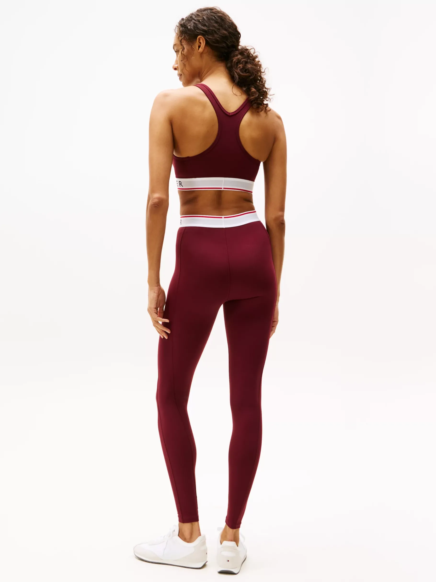 Tommy Hilfiger Sport TH Cool Leggings DEEP ROUGE Flash Sale