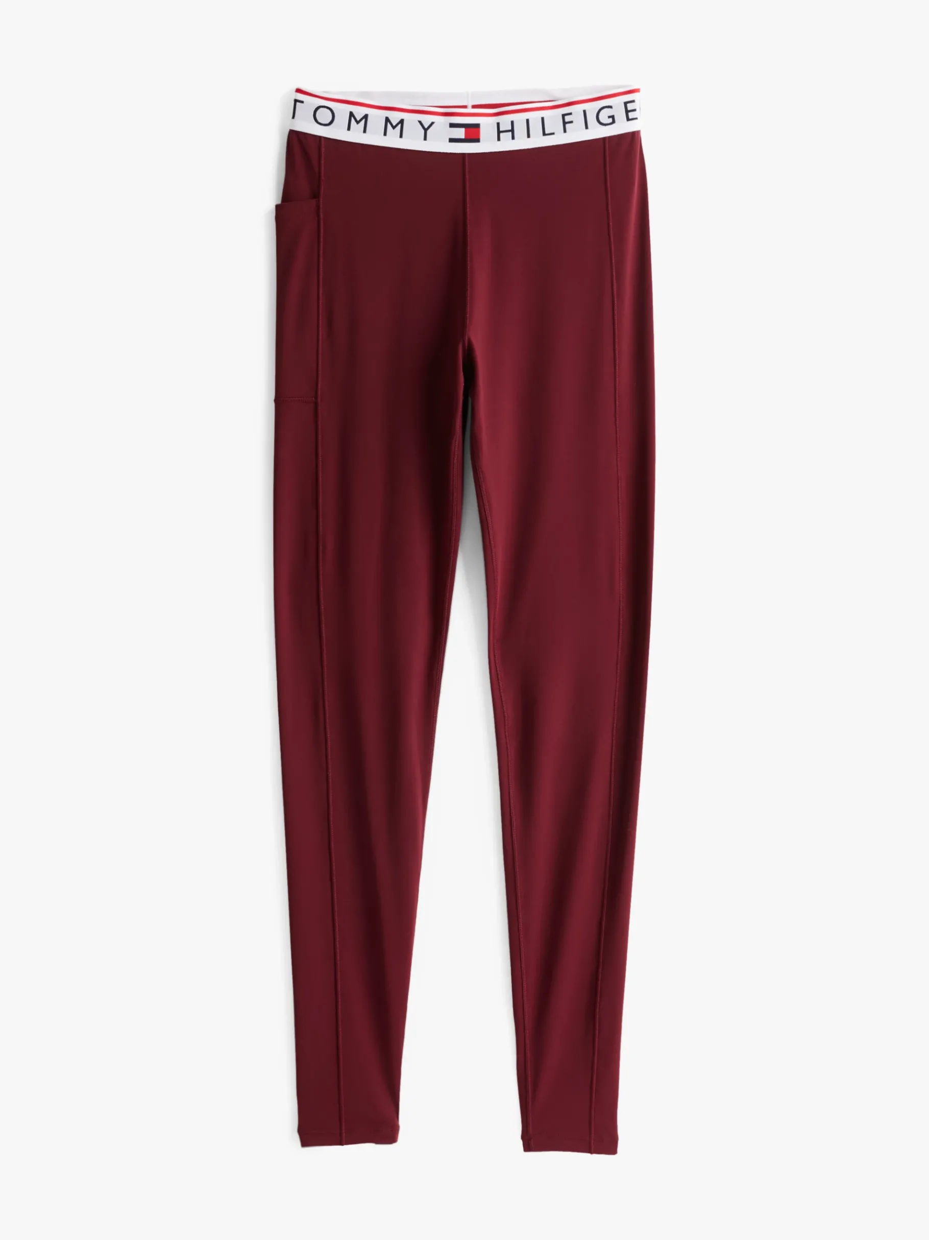 Tommy Hilfiger Sport TH Cool Leggings DEEP ROUGE Flash Sale