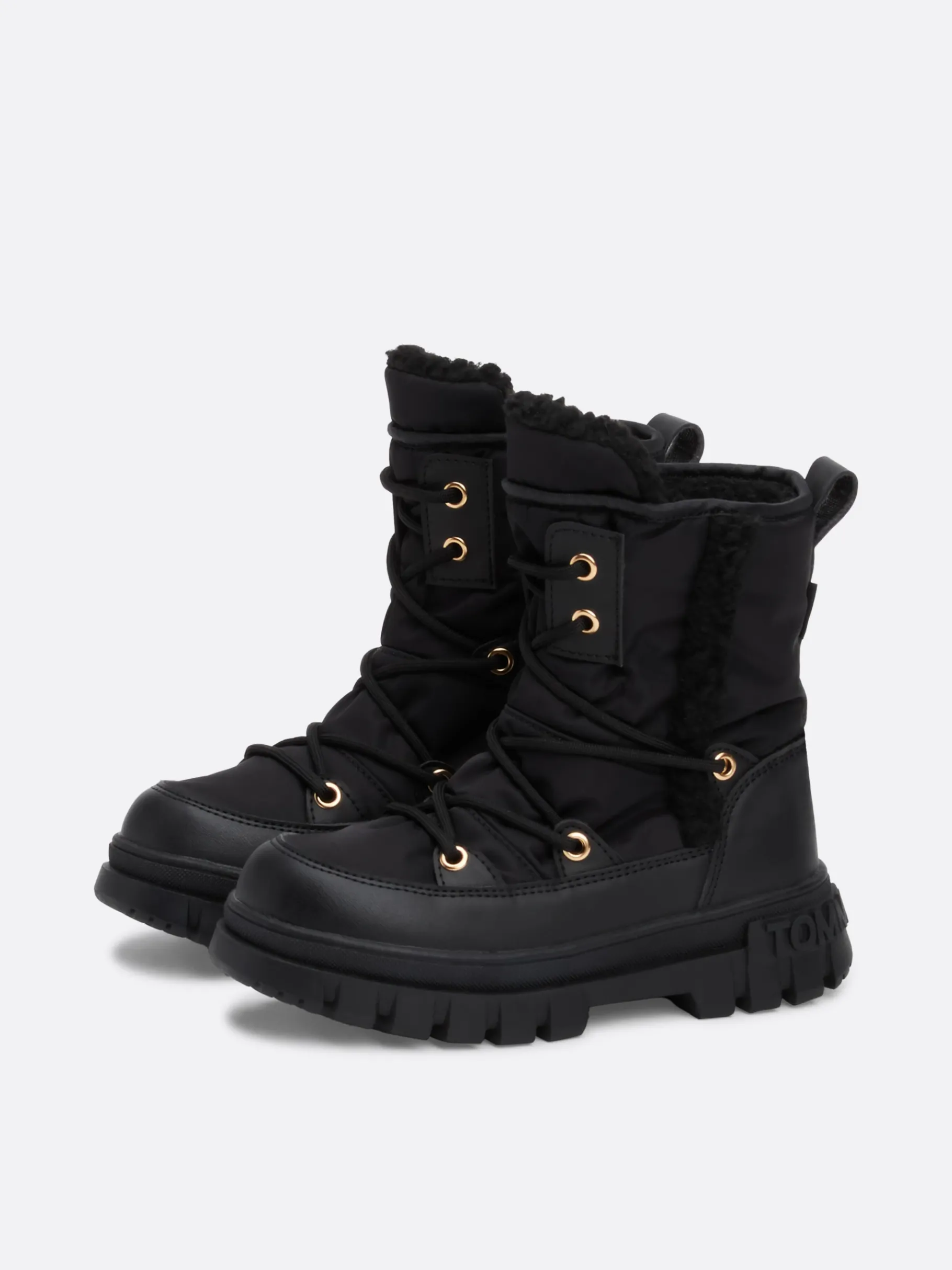 Tommy Hilfiger Stiefel mit Kunstpelz BLACK Hot