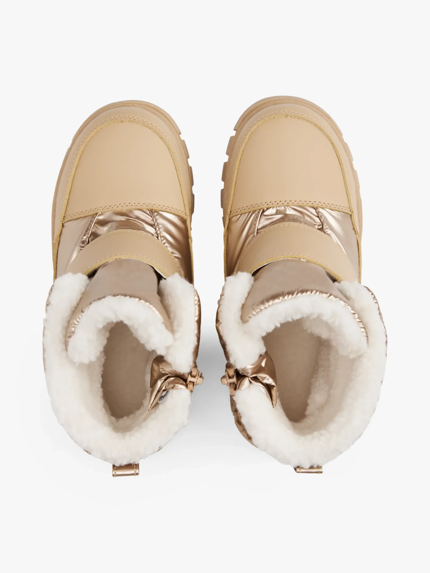 Tommy Hilfiger Stiefel mit Kunstpelz BRONZE Flash Sale