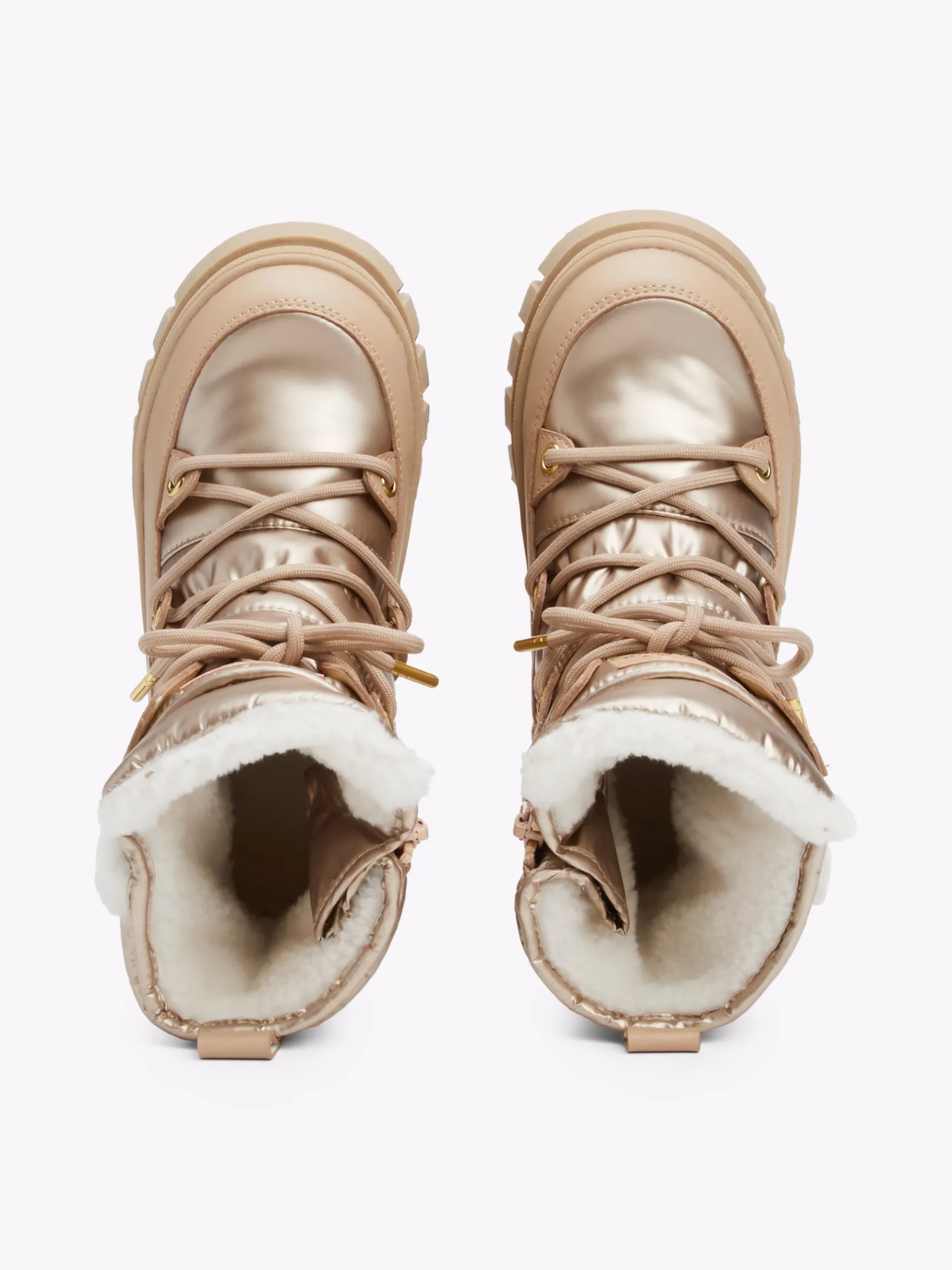 Tommy Hilfiger Stiefel mit Kunstpelz BRONZE Sale