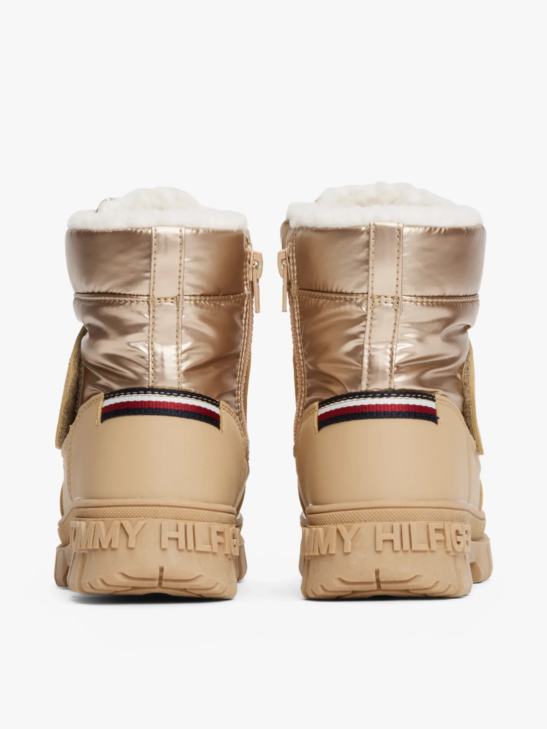 Tommy Hilfiger Stiefel mit Kunstpelz BRONZE Flash Sale