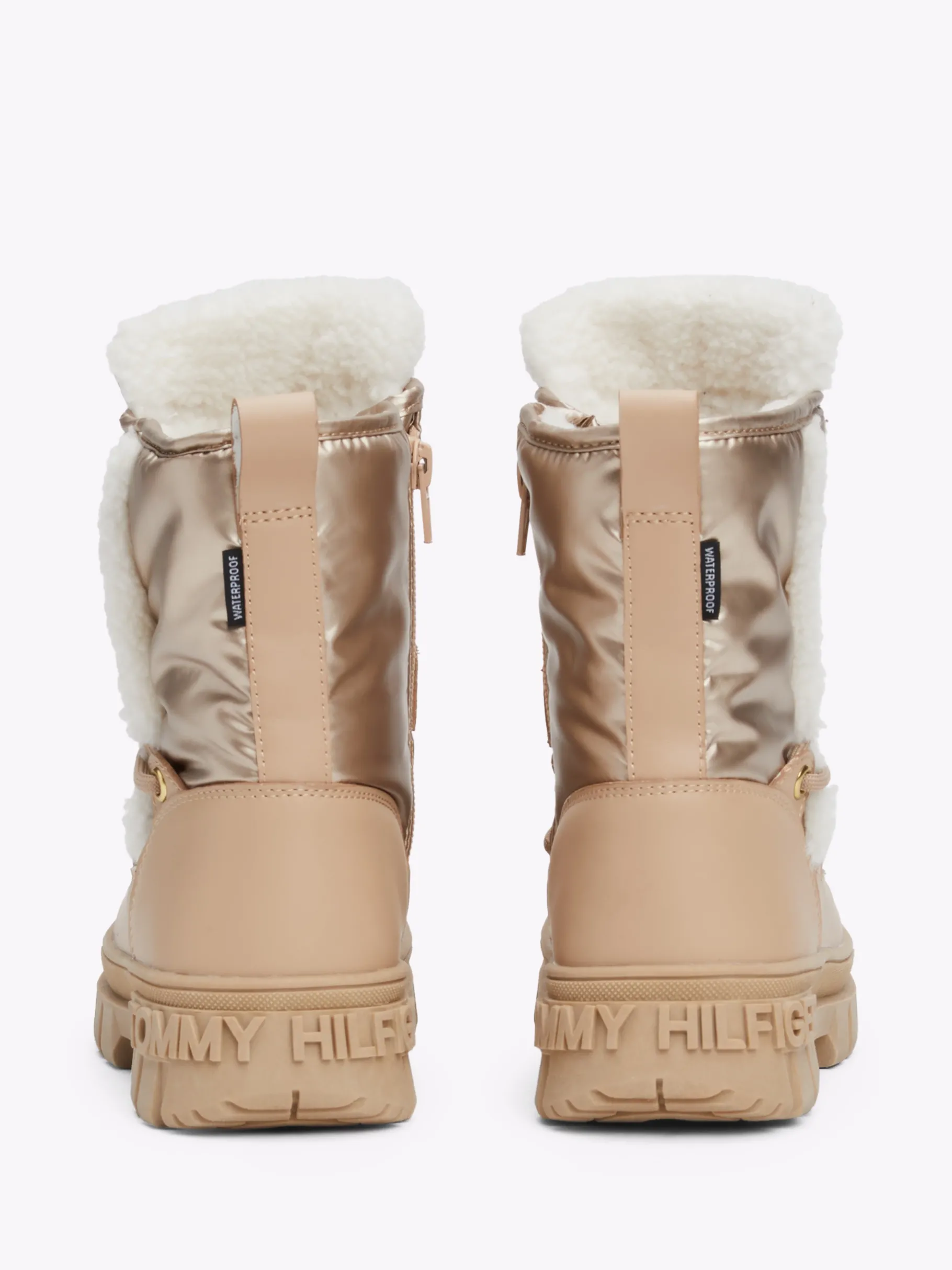 Tommy Hilfiger Stiefel mit Kunstpelz BRONZE Sale