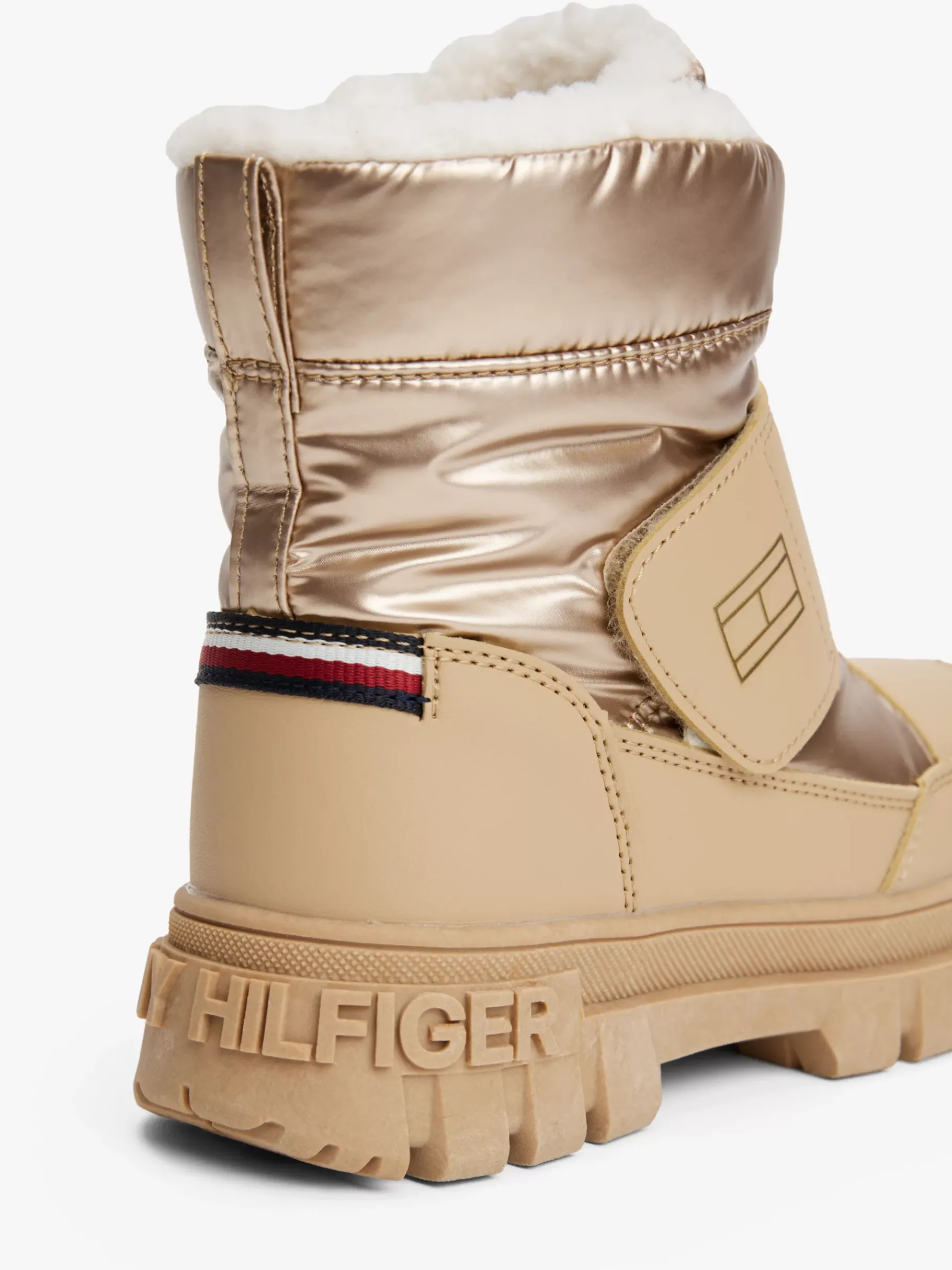 Tommy Hilfiger Stiefel mit Kunstpelz BRONZE Flash Sale