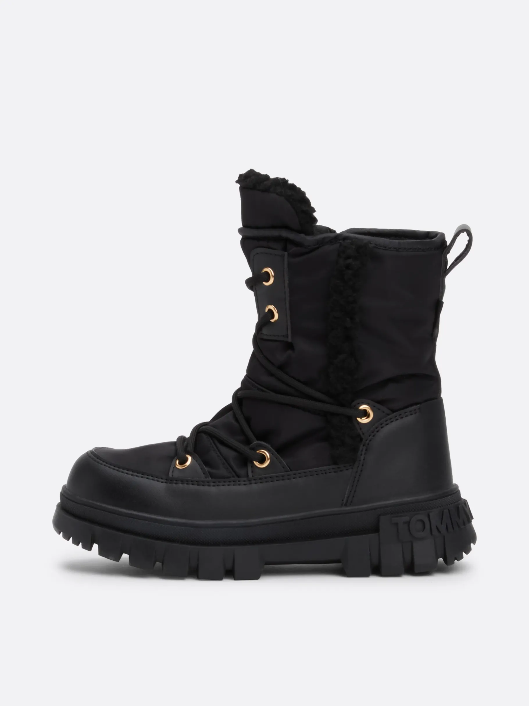 Tommy Hilfiger Stiefel mit Kunstpelz BLACK Hot