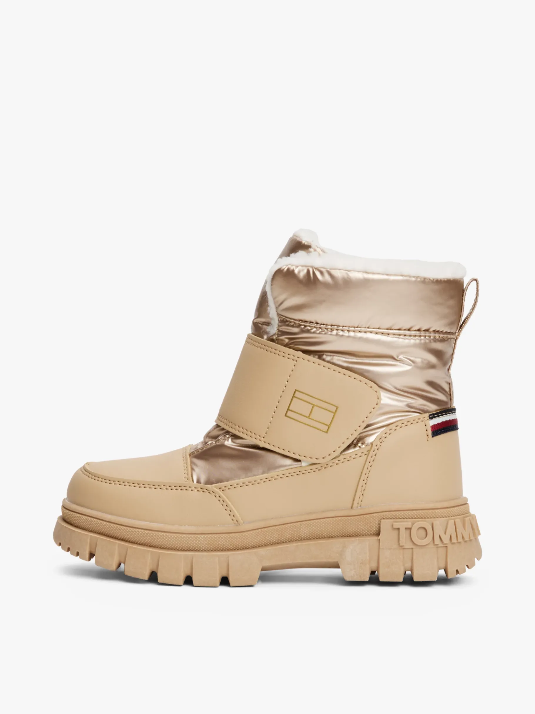 Tommy Hilfiger Stiefel mit Kunstpelz BRONZE Flash Sale