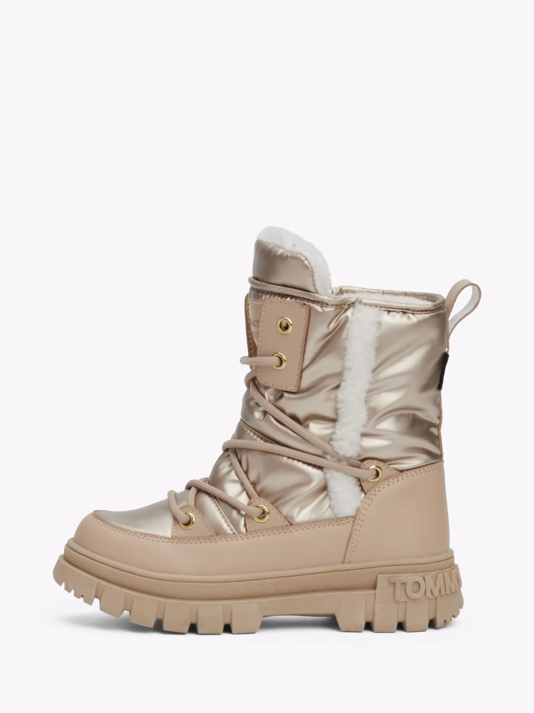 Tommy Hilfiger Stiefel mit Kunstpelz BRONZE Sale