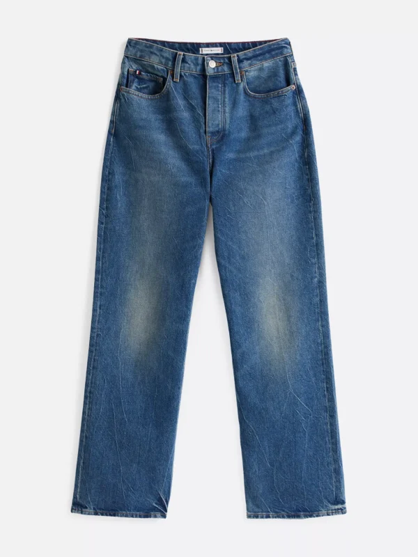 Tommy Hilfiger Straight Leg Jeans mit mittelhohem Bund BO Online