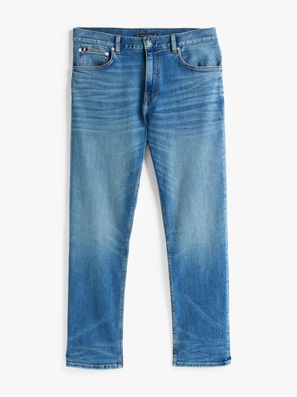 Tommy Hilfiger Straight Leg Jeans mit Whiskering ISLE BLUE Outlet