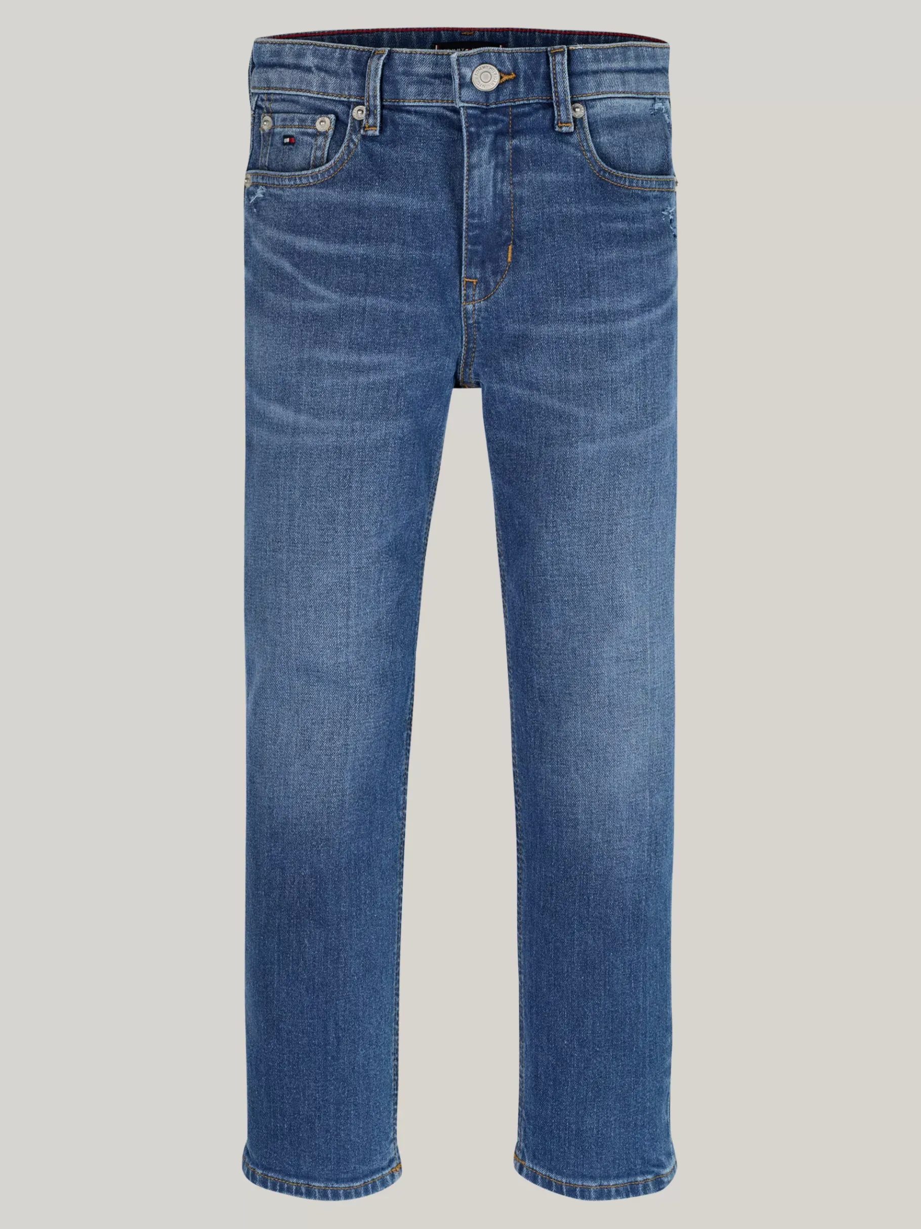 Tommy Hilfiger Straight Leg Skater-Jeans im Used Look STREAKYBLUE Online