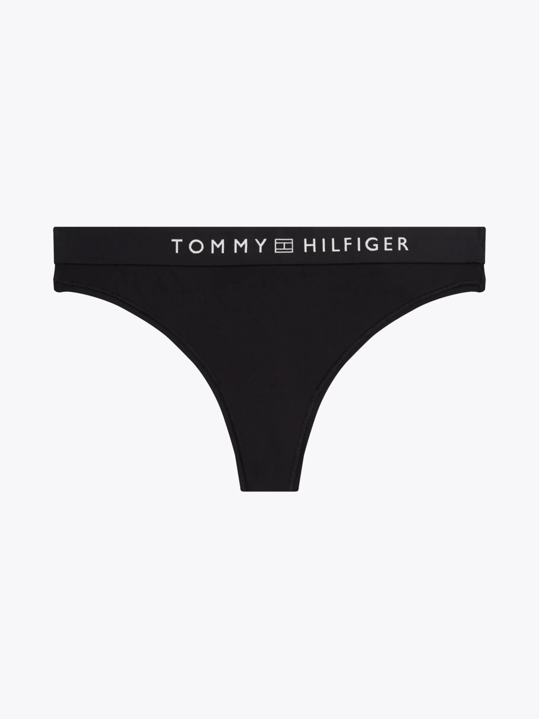 Tommy Hilfiger String mit farblich abgestimmtem Logo-Bund BLACK Cheap