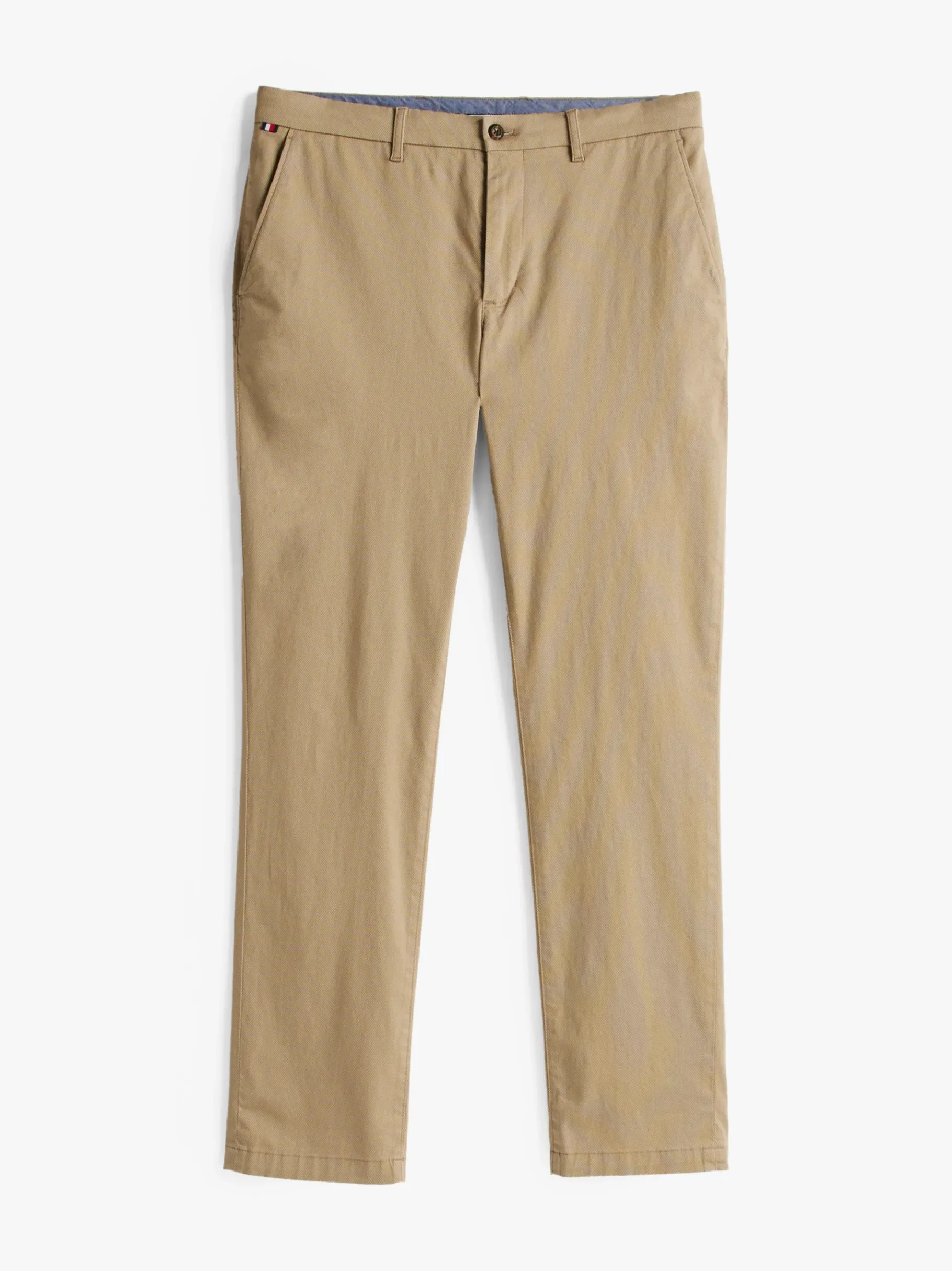 Tommy Hilfiger Strukturierte Straight Leg Fit Chinos BATIQUE KHAKI Best Sale