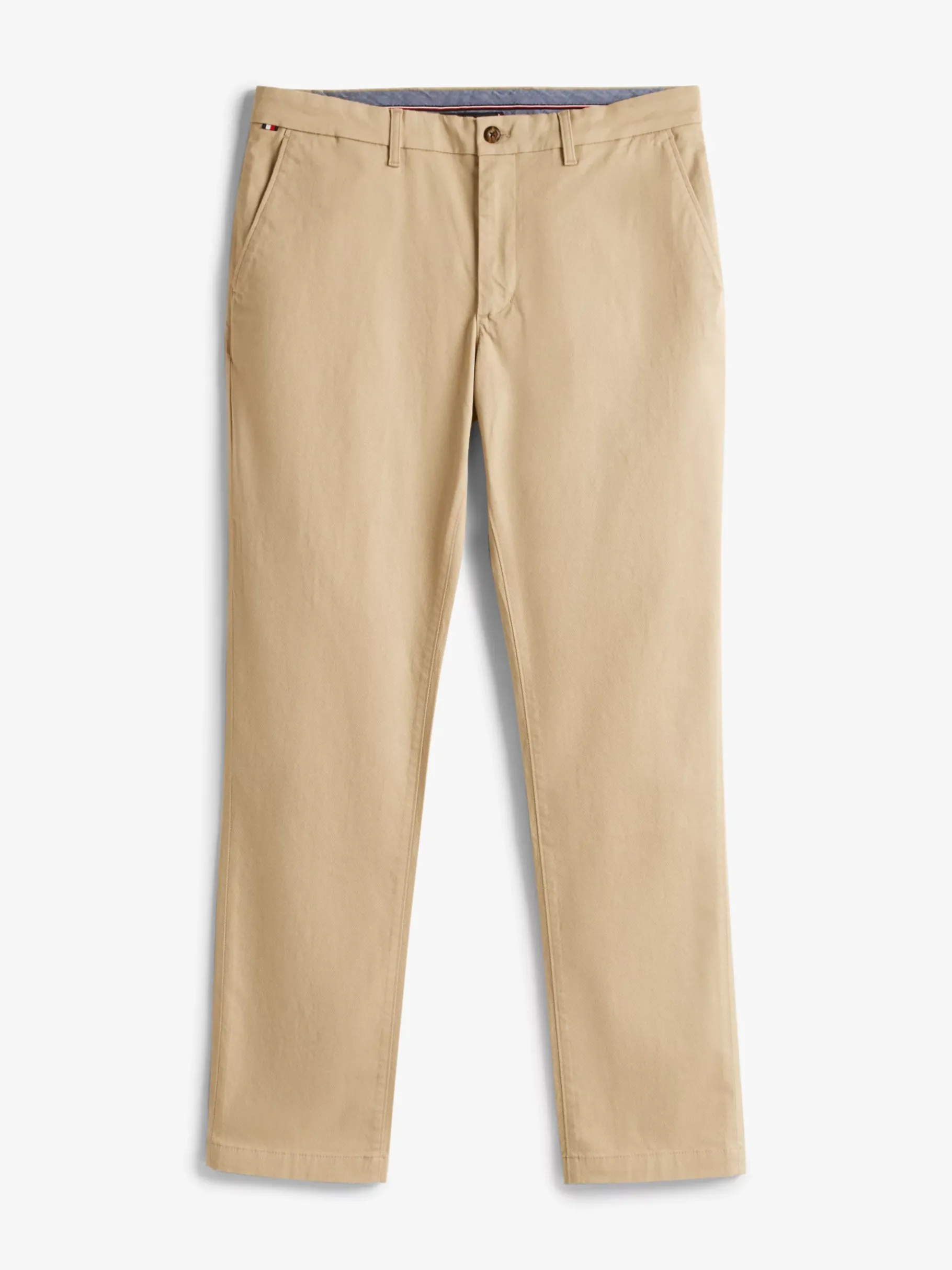 Tommy Hilfiger Strukturierte Straight Leg Fit Chinos SANDALWOOD Store