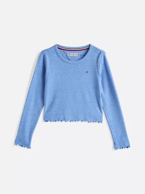 Tommy Hilfiger Strukturiertes Extra Slim Fit Langarmoberteil BLUE SPELL Online