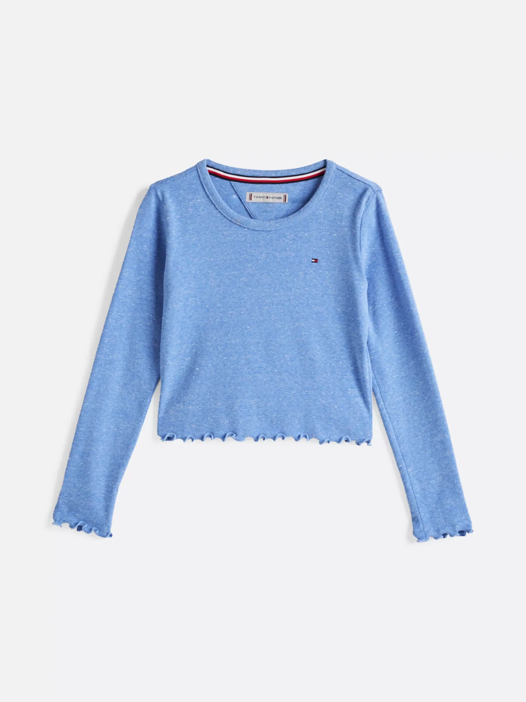 Tommy Hilfiger Strukturiertes Extra Slim Fit Langarmoberteil BLUE SPELL Online