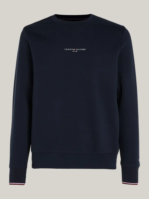 Tommy Hilfiger Sweatshirt mit Kontrast-Details DESERT SKY Online
