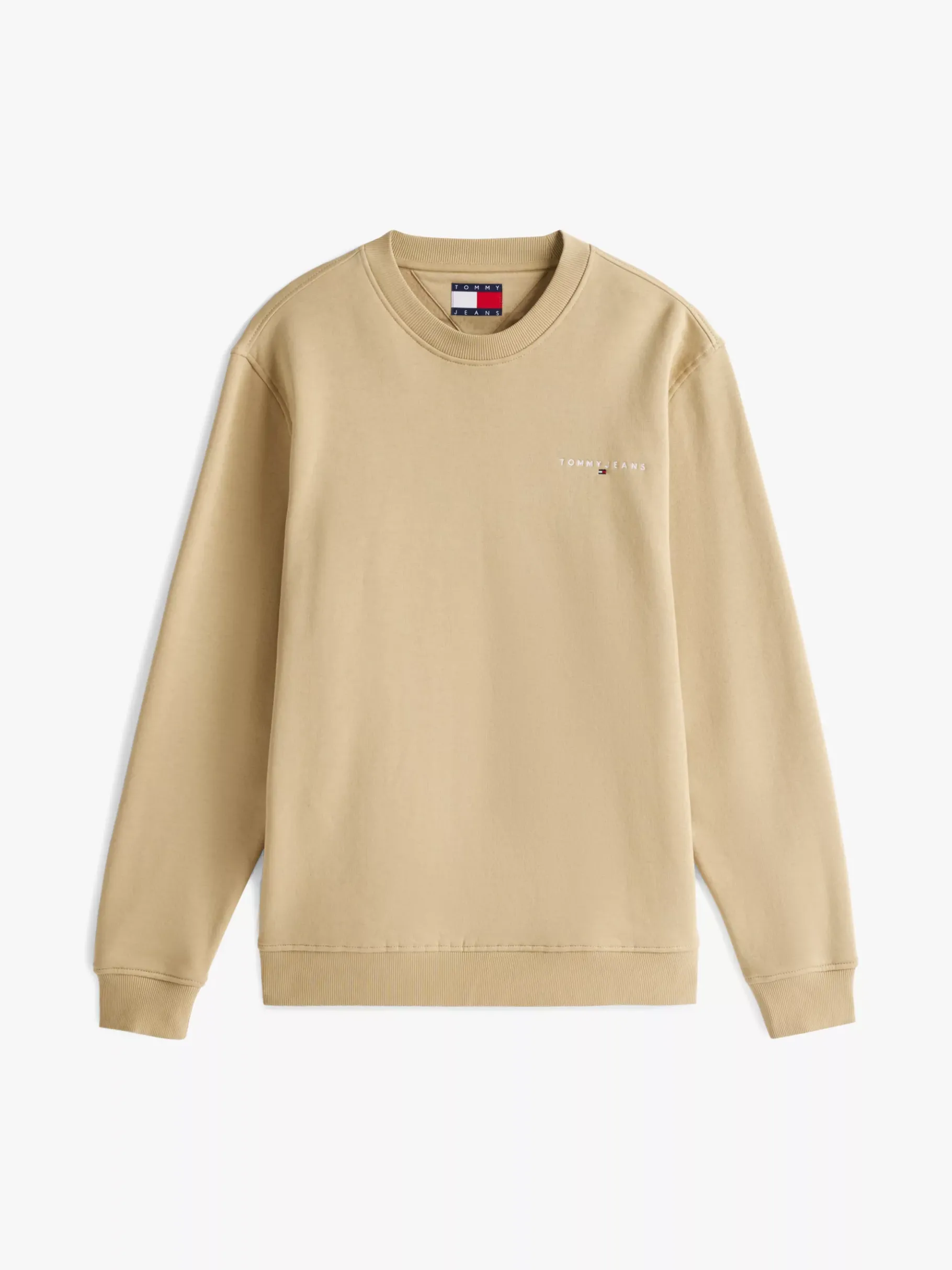 Tommy Hilfiger Sweatshirt mit Rundhalsausschnitt und Logo RELIC TAN New