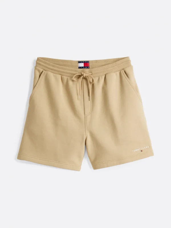 Tommy Hilfiger Sweat-Shorts mit aufgesticktem Logo RELIC TAN Hot