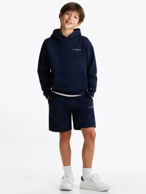 Tommy Hilfiger Sweat-Shorts mit Logo DARK NIGHT NAVY Shop