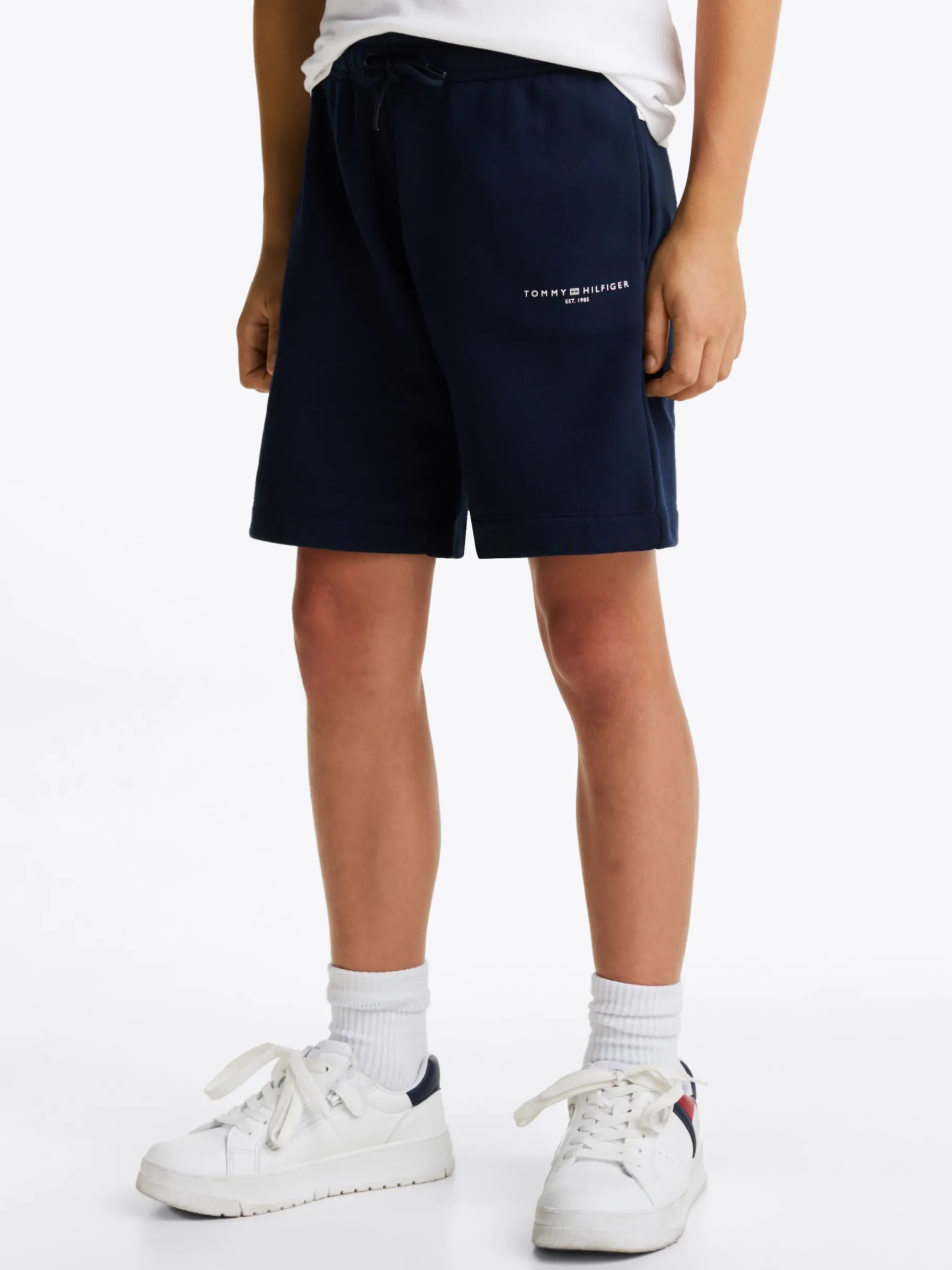 Tommy Hilfiger Sweat-Shorts mit Logo DARK NIGHT NAVY Shop