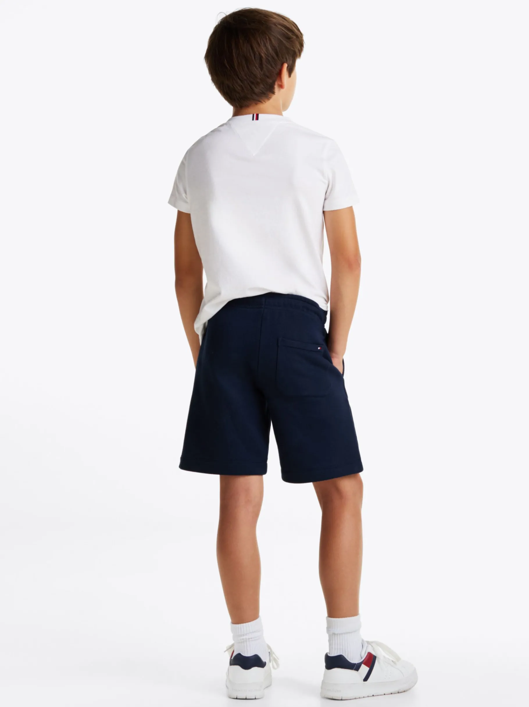 Tommy Hilfiger Sweat-Shorts mit Logo DARK NIGHT NAVY Shop