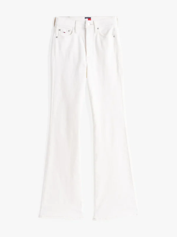 Tommy Hilfiger Sylvia ausgestellte Jeans mit heller Waschung DENIM WHITE New