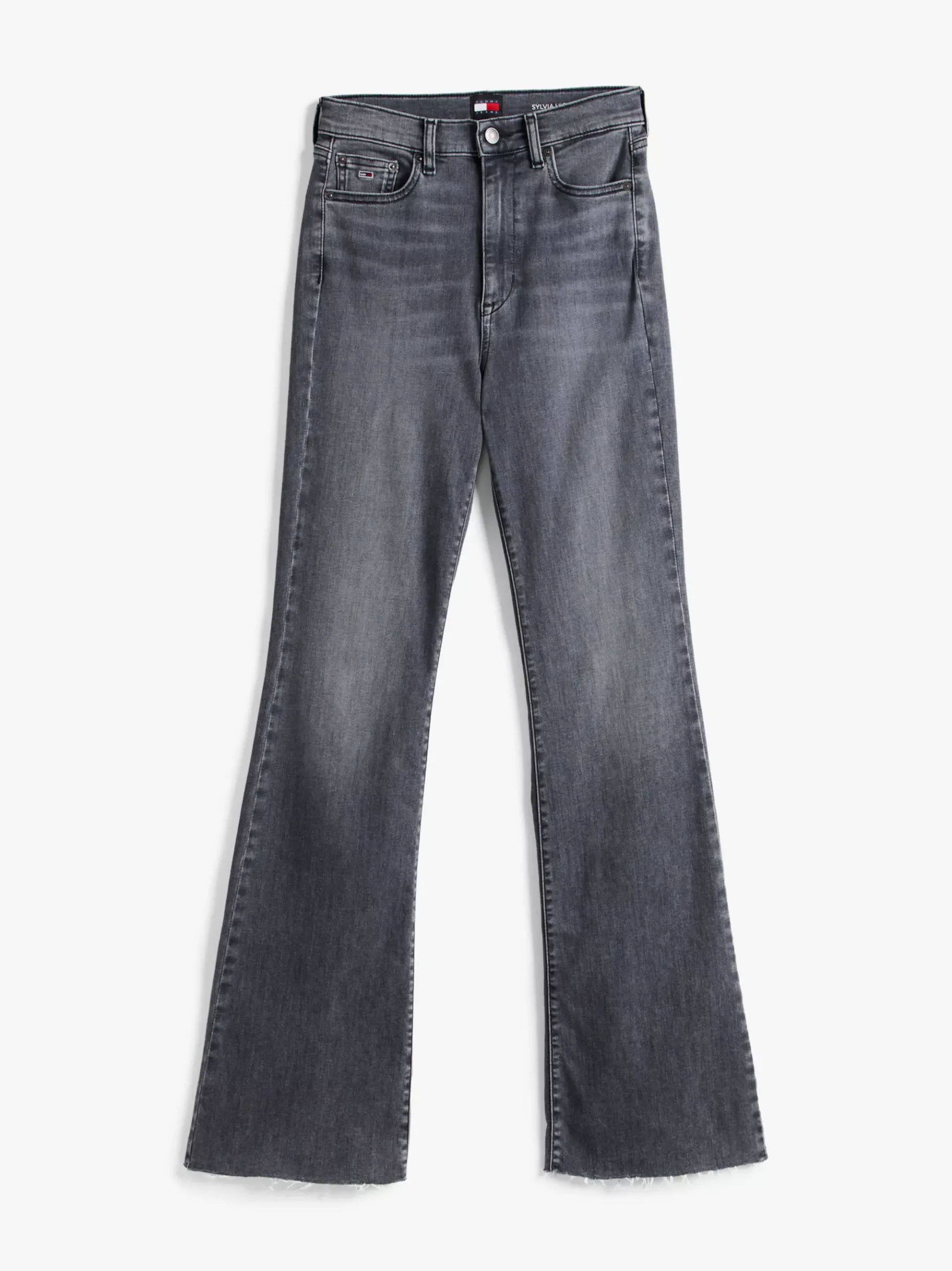 Tommy Hilfiger Sylvia ausgestellte Skinny Jeans mit hohem Bund DENIM BLACK New