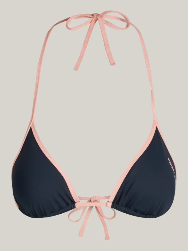 Tommy Hilfiger Tanga-Bikinihose mit Bindebändern und Flag DARK NIGHT NAVY Store