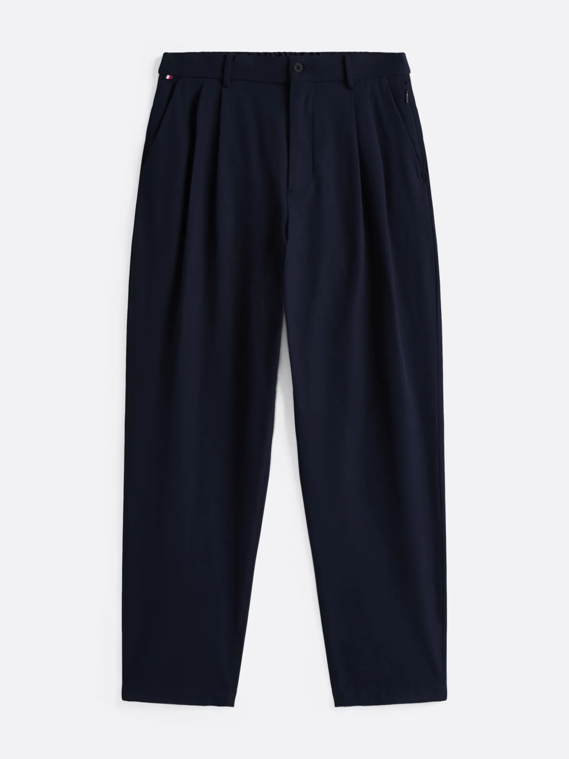 Tommy Hilfiger Tapered Leg Fit Chinos mit Bügelfalte DESERT SKY Cheap